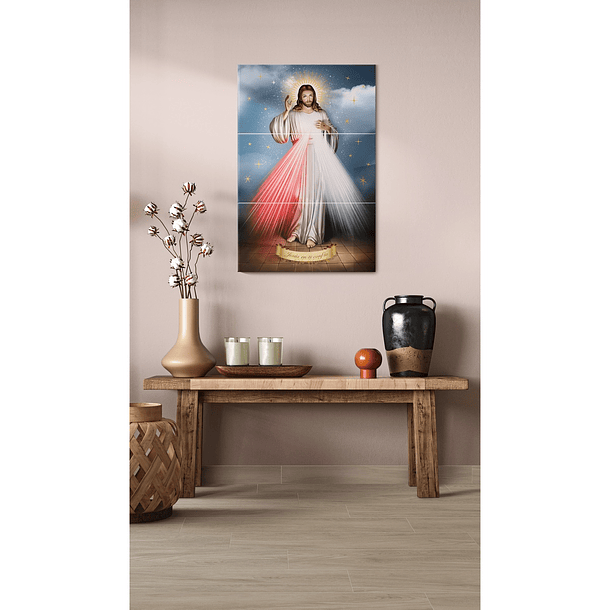 Mural Divina Misericordia Corona 30x60 Corona 3