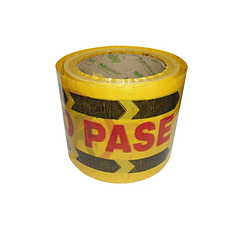 Cinta de Señalización Peligro Amarilla x 100 metros