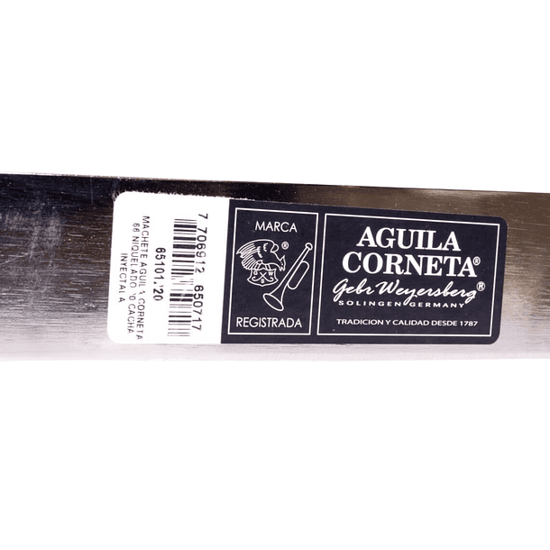 Machete Angosto de 20 pulgadas Águila Corneta 4