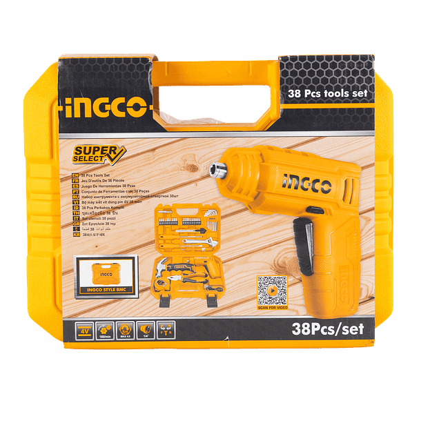 Set Herramientas HKTHP10381 38 piezas Ingco  3