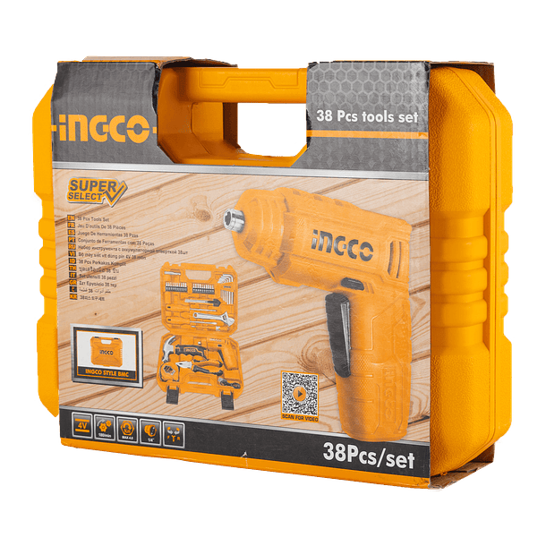 Set Herramientas HKTHP10381 38 piezas Ingco  4