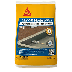 Sika®-101 Mortero Plus Blanco 10 Kg
