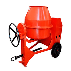 Mezcladora de Concreto de 2 Bultos con Motor a Gasolina de 13 HP