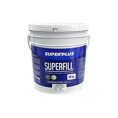 Superfill Impermeabilizante Acrílico Blanco Balde 10Kg 