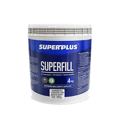 Superfill Impermeabilizante Acrílico Blanco Galón 4Kg