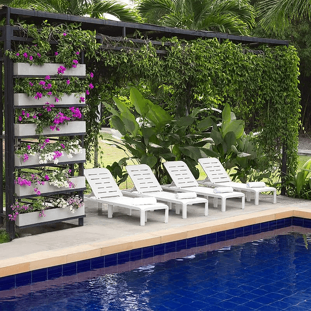 Cama Asoleadora Barú Blanco Rimax 5