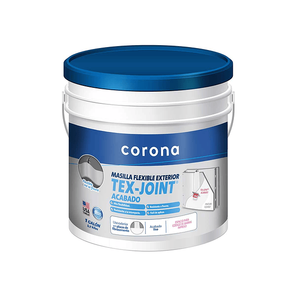 Tex-Joint® Acabado Galón 5.7 kg Corona 