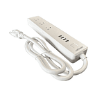 Multitoma Smart TIC40 de 3 salidas + 4 puertos USB Mercury 3