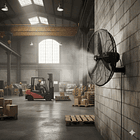 Ventilador Industrial Pared K-VAP24W 24
