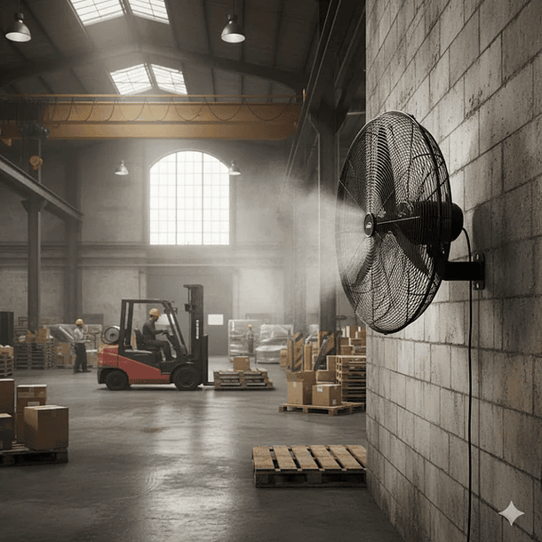 Ventilador Industrial Pared K-VAP24W 24