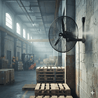 Ventilador Industrial Pared K-VAP24W 24