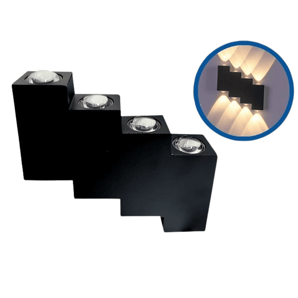 Aplique Decorativo LED 8x1W 4000K KL-3032 Karluz 