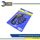 Juego de Llave Pulgadas Allen x 10 PCS Joni Tools 2