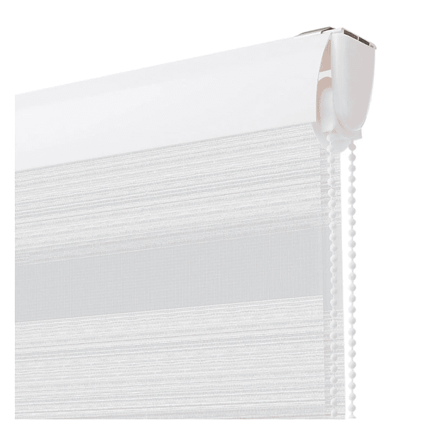 Cortina Enrollable Roller Dúo Blanca 100x170 cm Sunflex 4