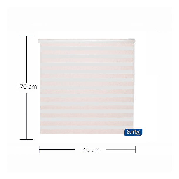 Cortina Enrollable Roller Duo Arena 140x170cm Sunflex 3
