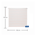 Cortina Enrollable Roller Duo Arena 160x170cm Sunflex 3