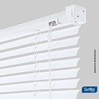 Persiana Horizontal de PVC Blanco 140x140cm Sunflex 4