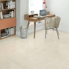 Piso Cerámico Maggiori Plus Marmolizado Beige 62x62cm