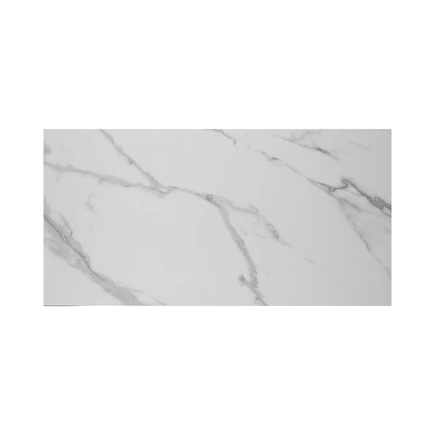 Porcelanato Statuario Grandy Blanco Marmolizado 60x120 cm 2