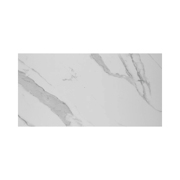 Porcelanato Statuario Grandy Blanco Marmolizado 60x120 cm 4