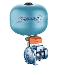 Equipo Hidroneumático Pedrollo CPm620 1HP + Tanque 24 Litros (Ref. 3-1-54)