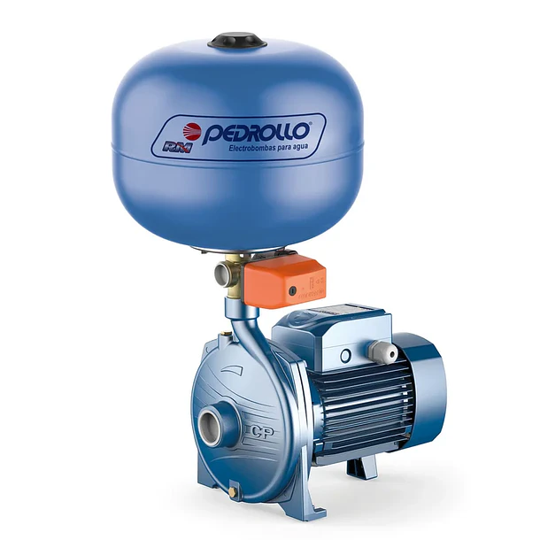 Equipo Hidroneumático Pedrollo CPm620 1HP + Tanque 24 Litros (Ref. 3-1-54) 2