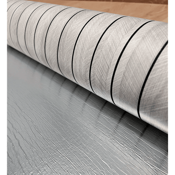 Flexypanel Autoadhesivo Plata Almacora 60x300cm 7