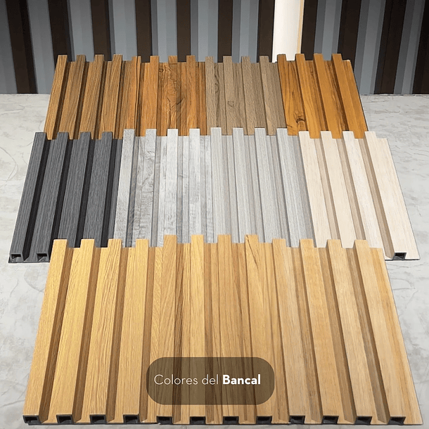 Panel WPC Interior Bancal Eucalipto Almacora 290x16 cm 2