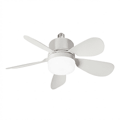 Bombillo LED Ventilador Fan White E27 22W 5 aspas (IBL123) Mercury