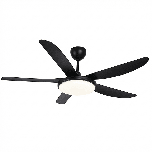 Ventilador con luminaria LED Luxury 60W Black IDL156 Mercury 