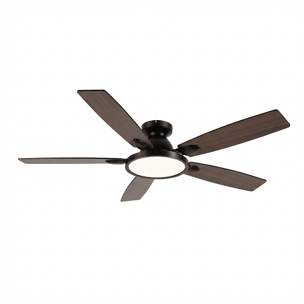 Ventilador con luminaria LED Luxury 60W Wood/Black IDL155 Mercury 