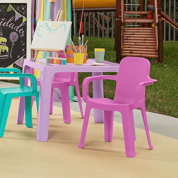 Silla Kinder Infantil Lavanda Ref. 14609-S Rimax 4