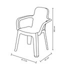 Silla Kinder Infantil Lavanda Ref. 14609-S Rimax 6