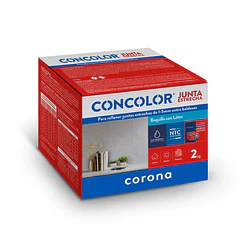 Boquilla Concolor Junta Estrecha Chocolate 2 kg Corona