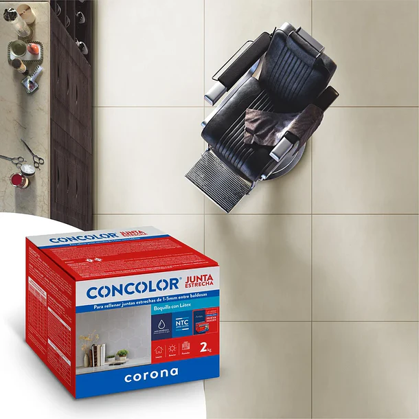 Boquilla Concolor Junta Estrecha Chocolate 2 kg Corona 2