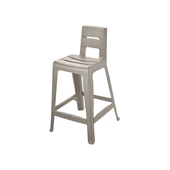 Butaco Alto Barú color cemento Rimax