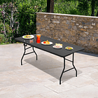 Mesa Plegable Tipo Madera 152cm Rimax 2