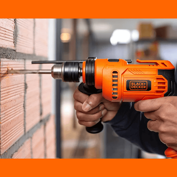 Taladro 1/2 Percutor 550w 2800 Rpm Black & Decker 7
