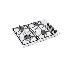 Estufa De Empotrar Acero Inox 60x43 Cm Gas Natural Haceb