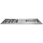 Meson Ovata Haceb 1.50 Metros Acero Inoxidable Pozuelo Derecho 1