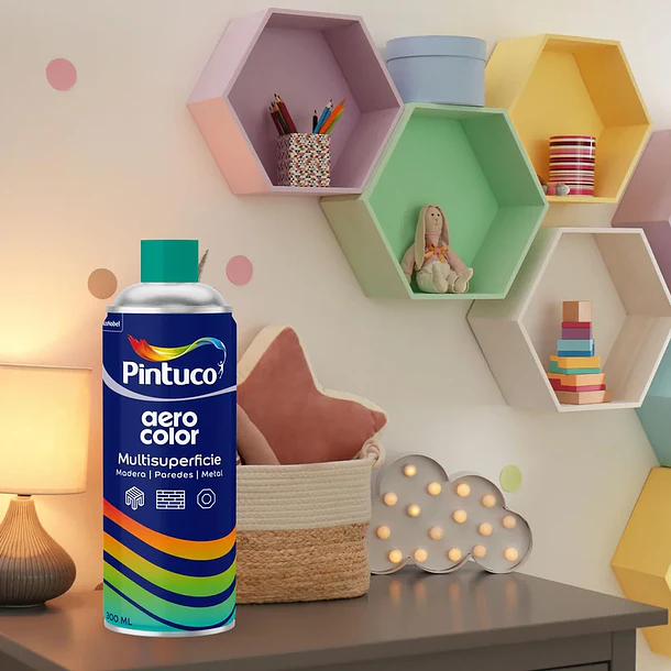 Aerocolor Pintura Blanca en Aerosol 300 ml 4