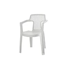 Silla Mia Con Brazos Blanca Rimax 1