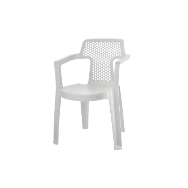 Silla Mia Con Brazos Blanca Rimax 1