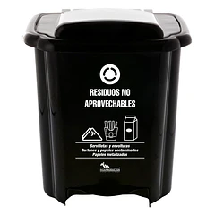 Papelera De Pedal Cuadrada