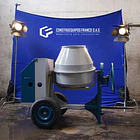 Mezcladora De Concreto De 1 bulto Con Motor Diésel 7HP 3