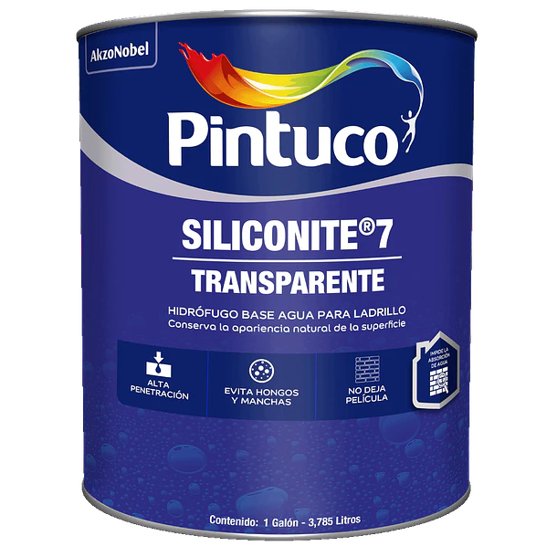 Hidrófugo impermeabilizante Siliconite 7 Transparente 