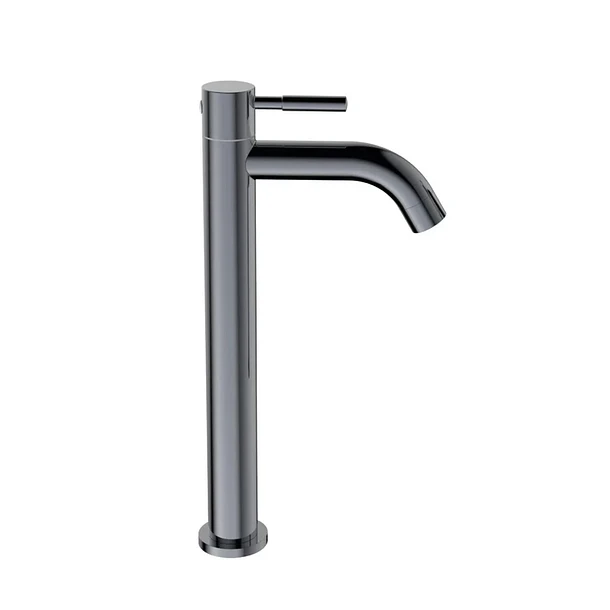 Grifería Lavamanos Sencilla Alto Vera Gunmetal Corona 2