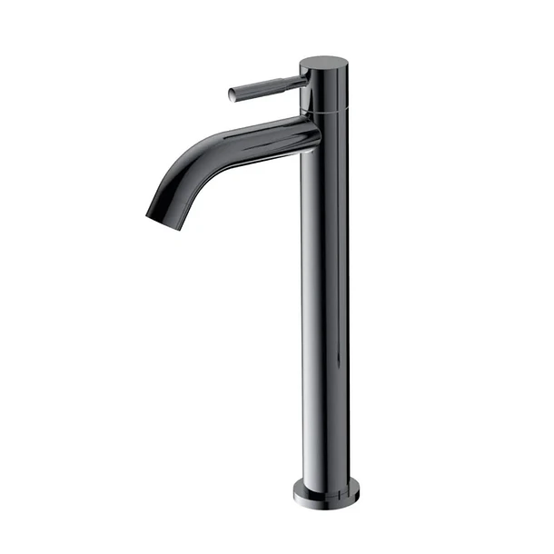 Grifería Lavamanos Sencilla Alto Vera Gunmetal Corona 1