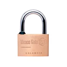 Candado Tipo Italiano 40mm Latón Ideace Gato 1