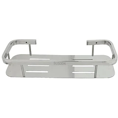 Repisa Para Baño En Acero Rectangular